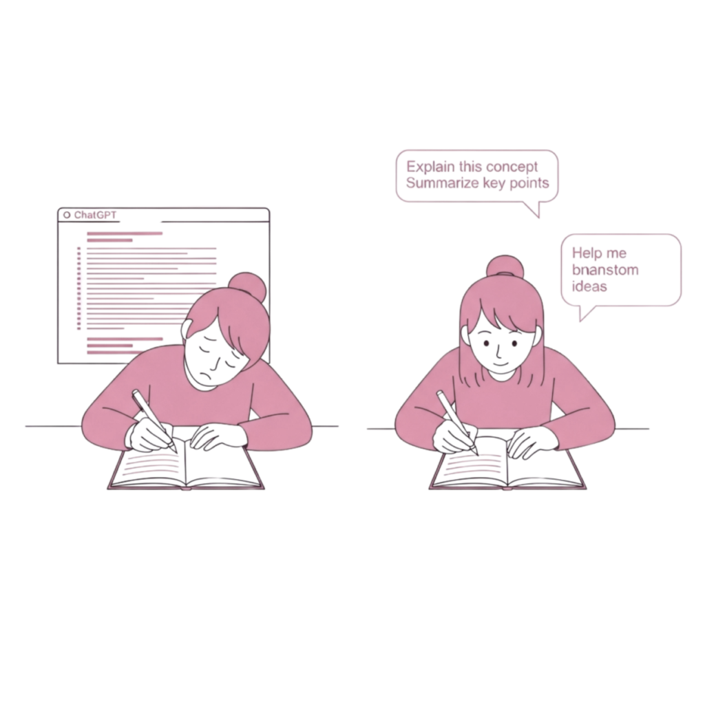 Using ChatGPT for homework