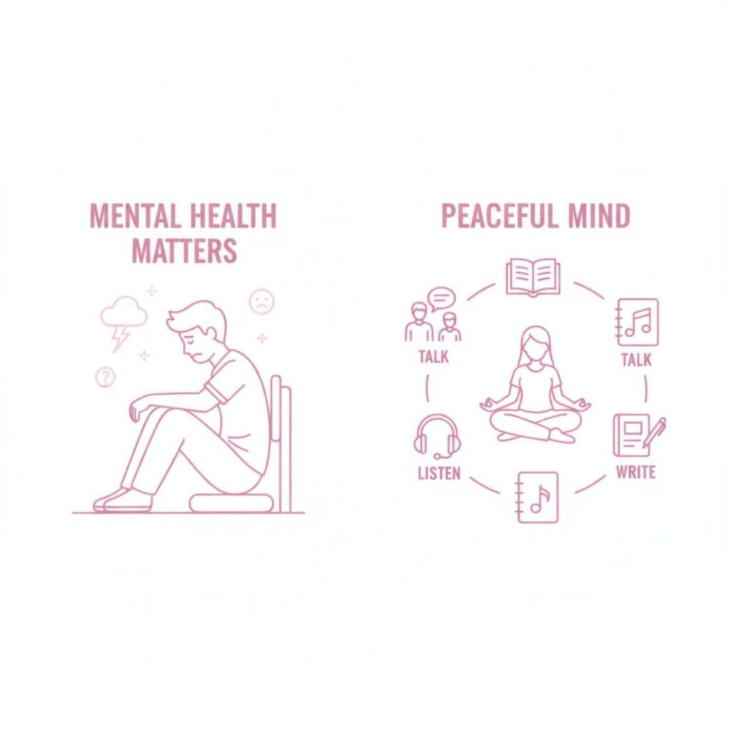 Take care of mental health, too.