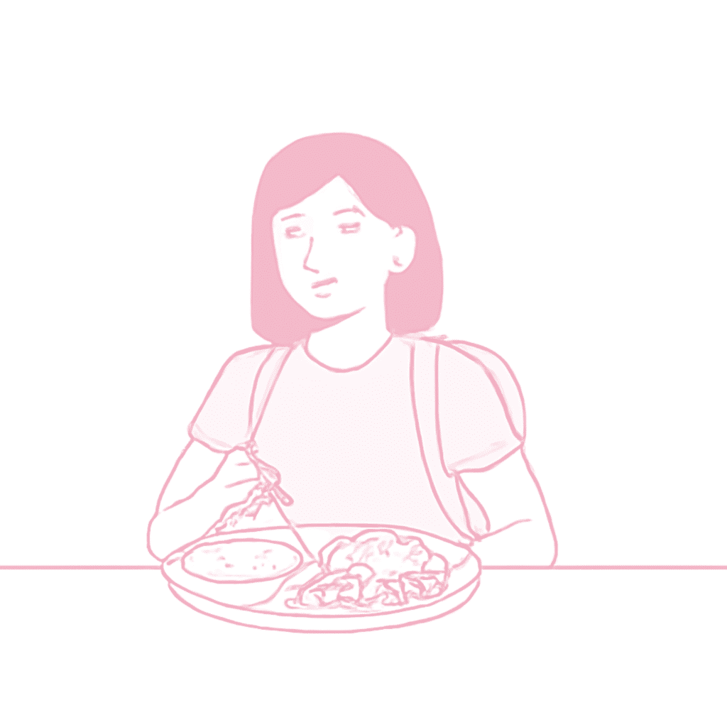 The first step is to improve your eating habits