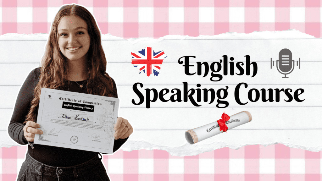 Best English speaking course and certificate online in 2025