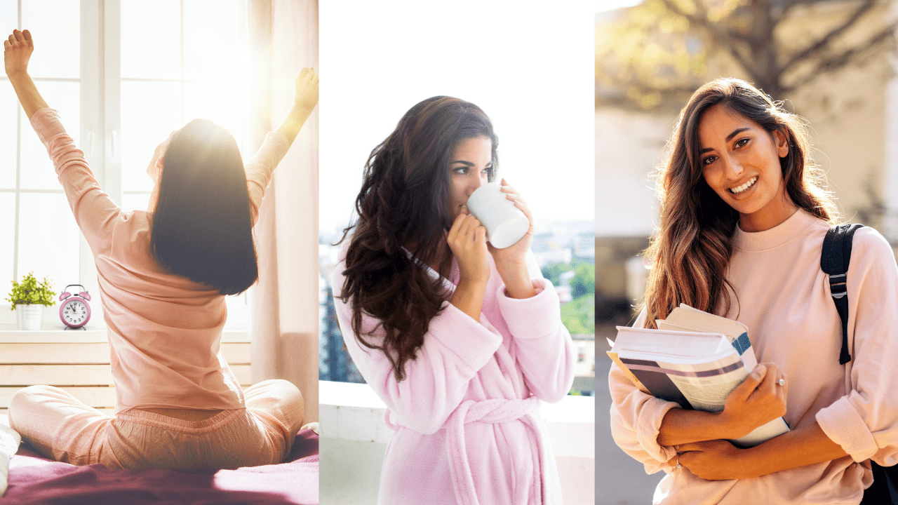 ideal morning routine for college students